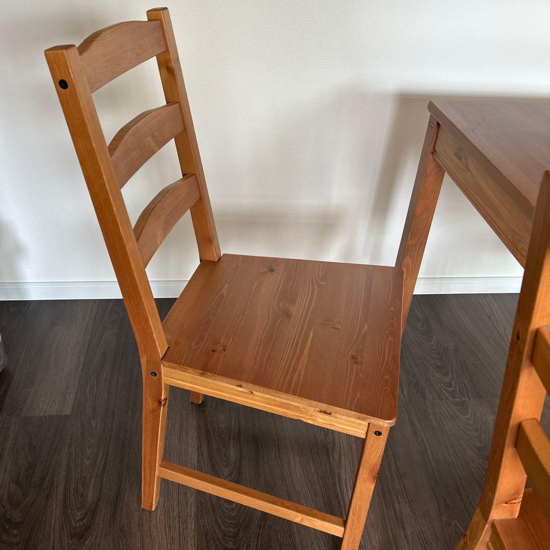 IKEAダイニングテーブル・チェア4脚の5点セット