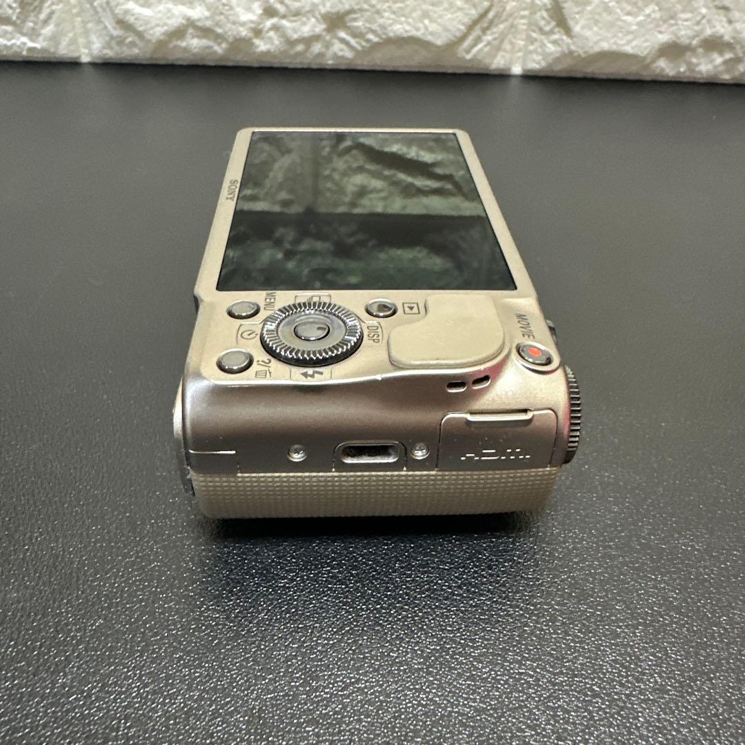 SONY Cyber-shot DSC-HX9V通電確認済　液晶割れ　ジャンク