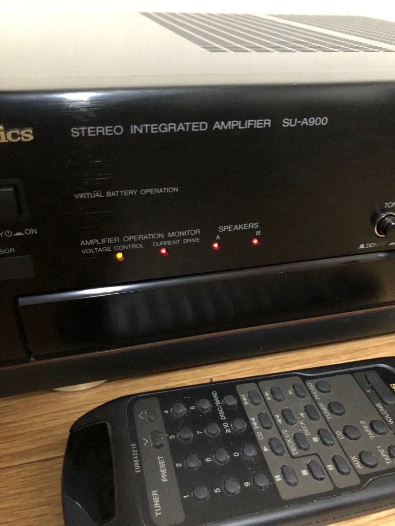 Technicsプリメインアンプ SU-A900 動作品
