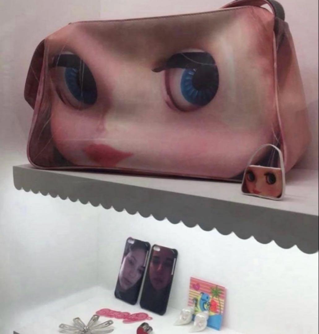 I'M SORRY Blythe Doll Print バッグ