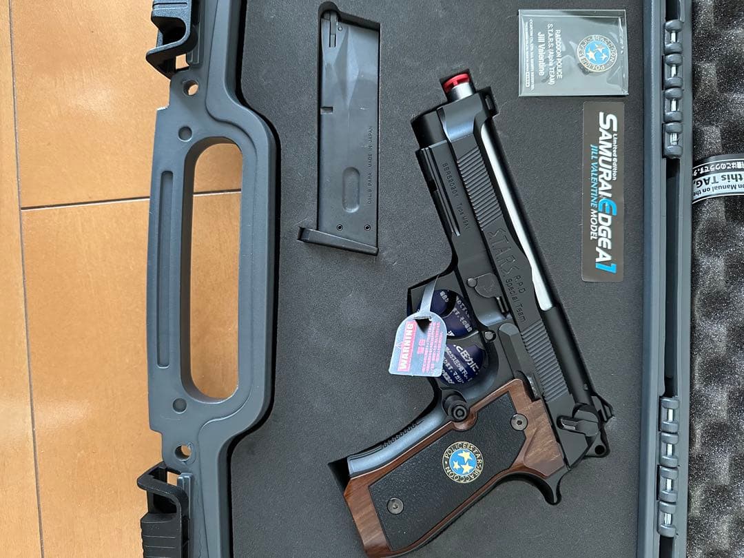 サムライエッジA1 ジル・バレンタインモデル　バイオハザード　ガスガン