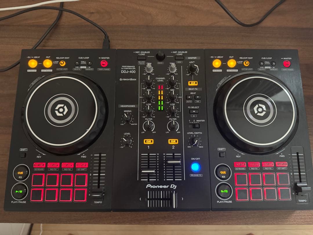 ddj-400 rekordbox対応 2ch DJコントローラー