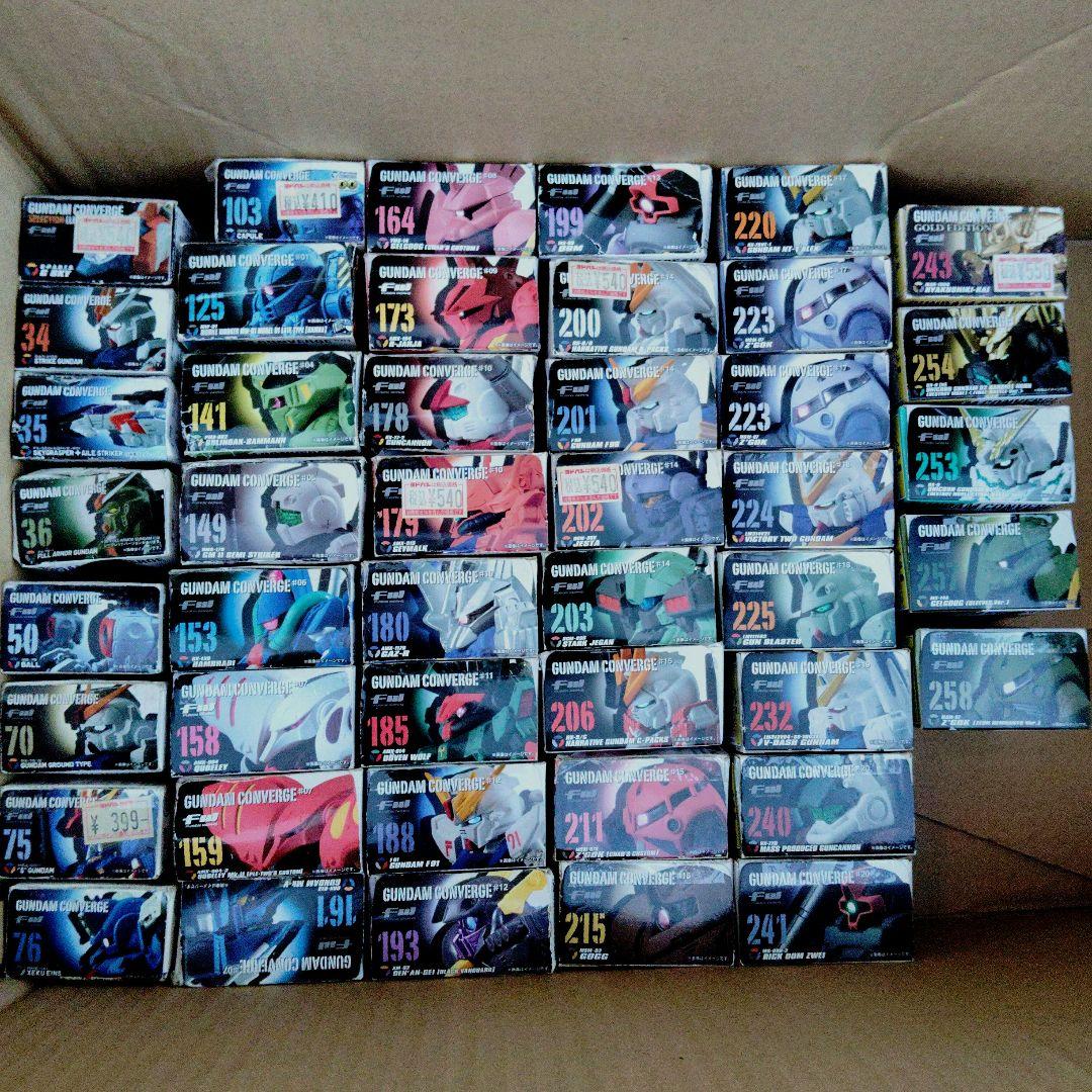 バンダイ ガンダムコンバージ 多数45個まとめ売り バラ売り不可