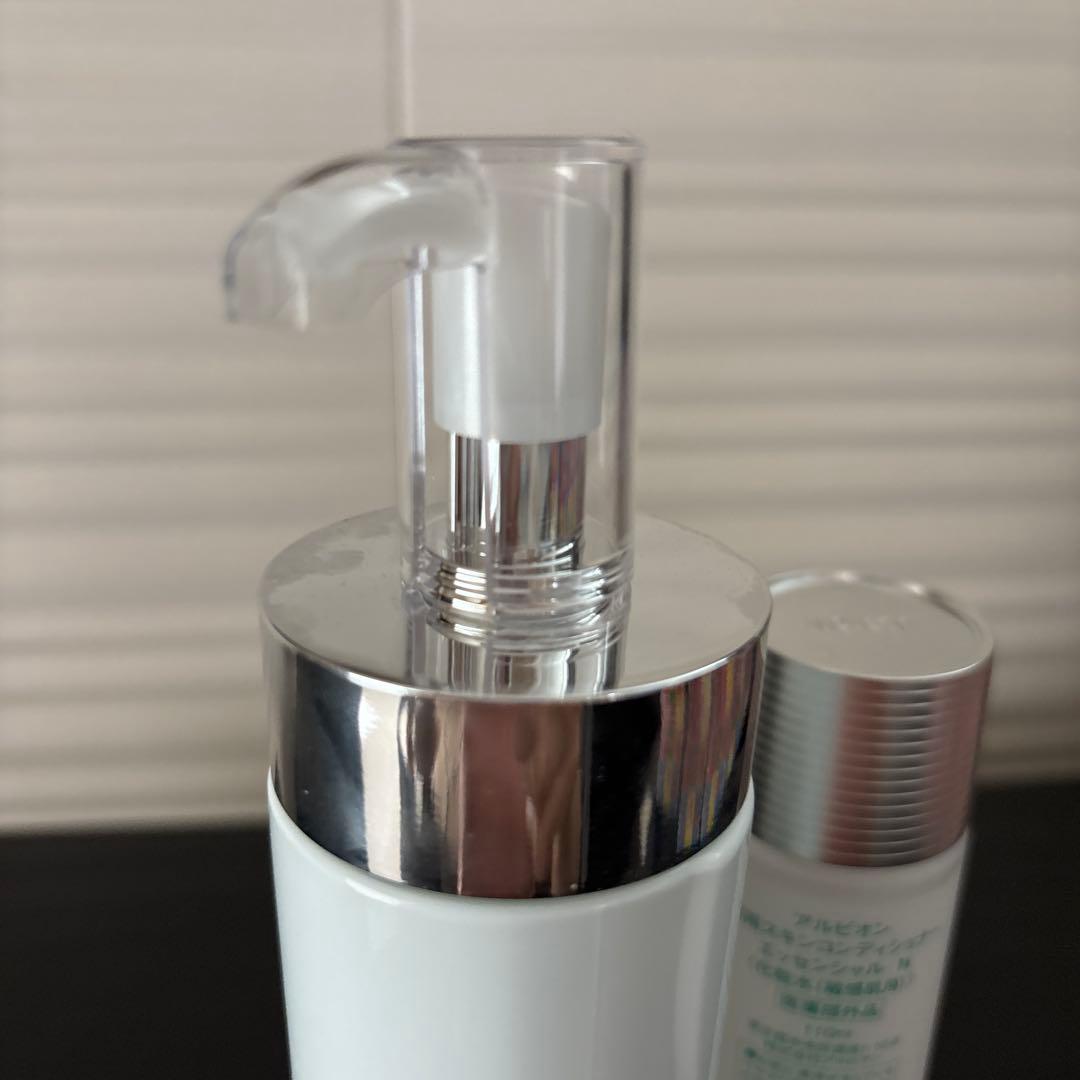 アルビオン　アンフィネスミルクとスキンコンディシャナー