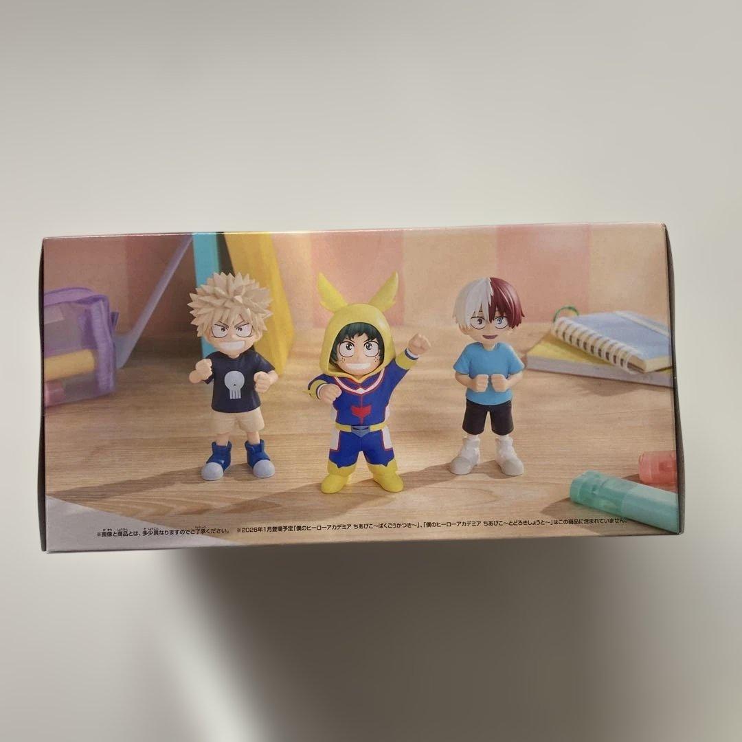 ヒロアカ ちあぴこ フィギュア4個セット（いずく、ばくごう、しょうと）