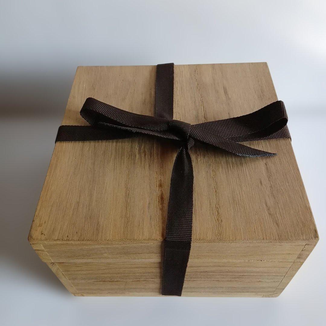 金福漢作高麗青磁茶碗　茶道具　桐箱付き