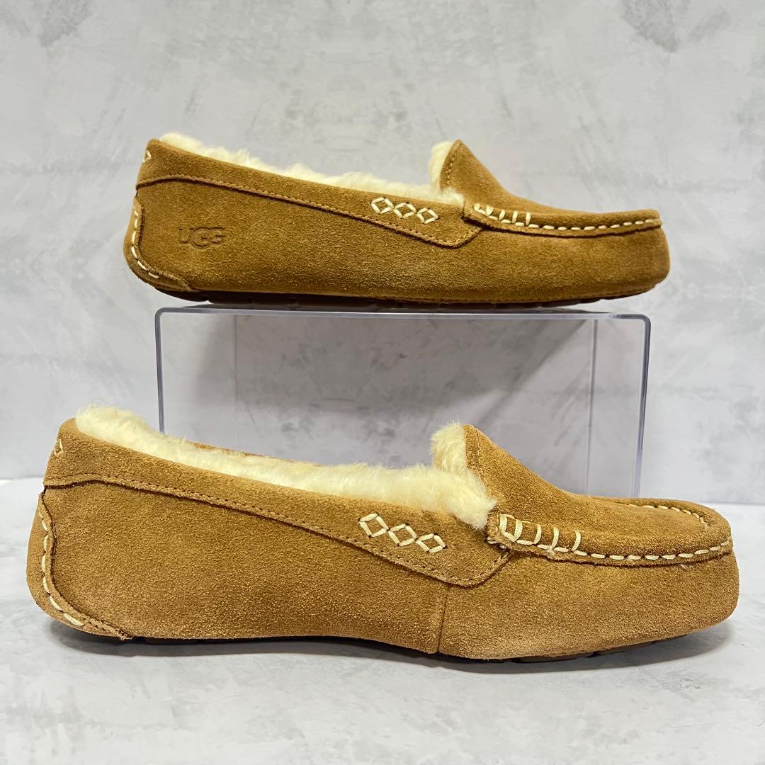 ❣️未使用級❣️UGG アンスレー モカシン チェスナット 25cm