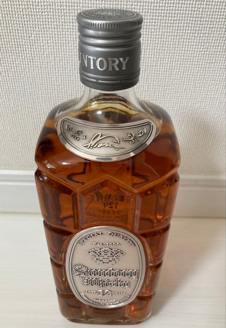 サントリー銀の特角12年　非売品　角瓶党ライター付