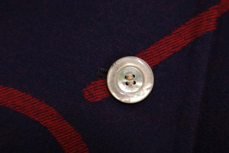 【未使用】GUCCI　グッチ　GG　ロゴ　スカート　サイズ44　パープル×レッド