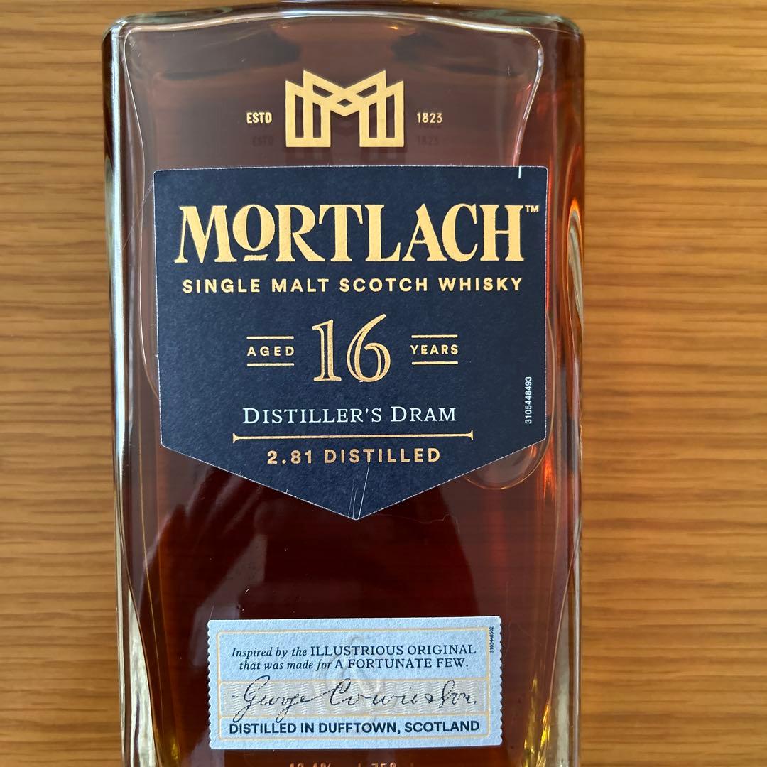 MORTLACH 16年 シングルモルトスコッチウイスキー