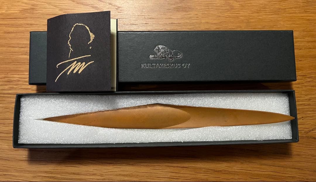 新品未使用/タピオ・ウィルカラ/真鍮ペーパーナイフ/Tapio Wirkkala