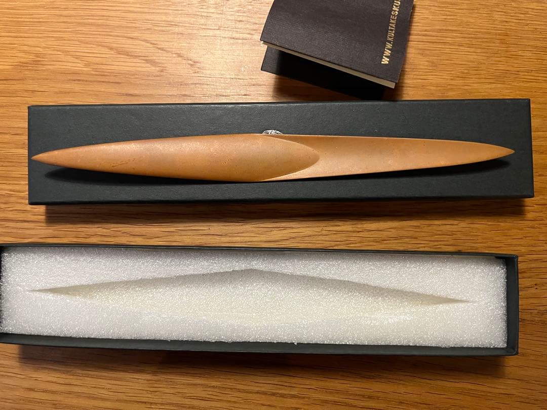 新品未使用/タピオ・ウィルカラ/真鍮ペーパーナイフ/Tapio Wirkkala