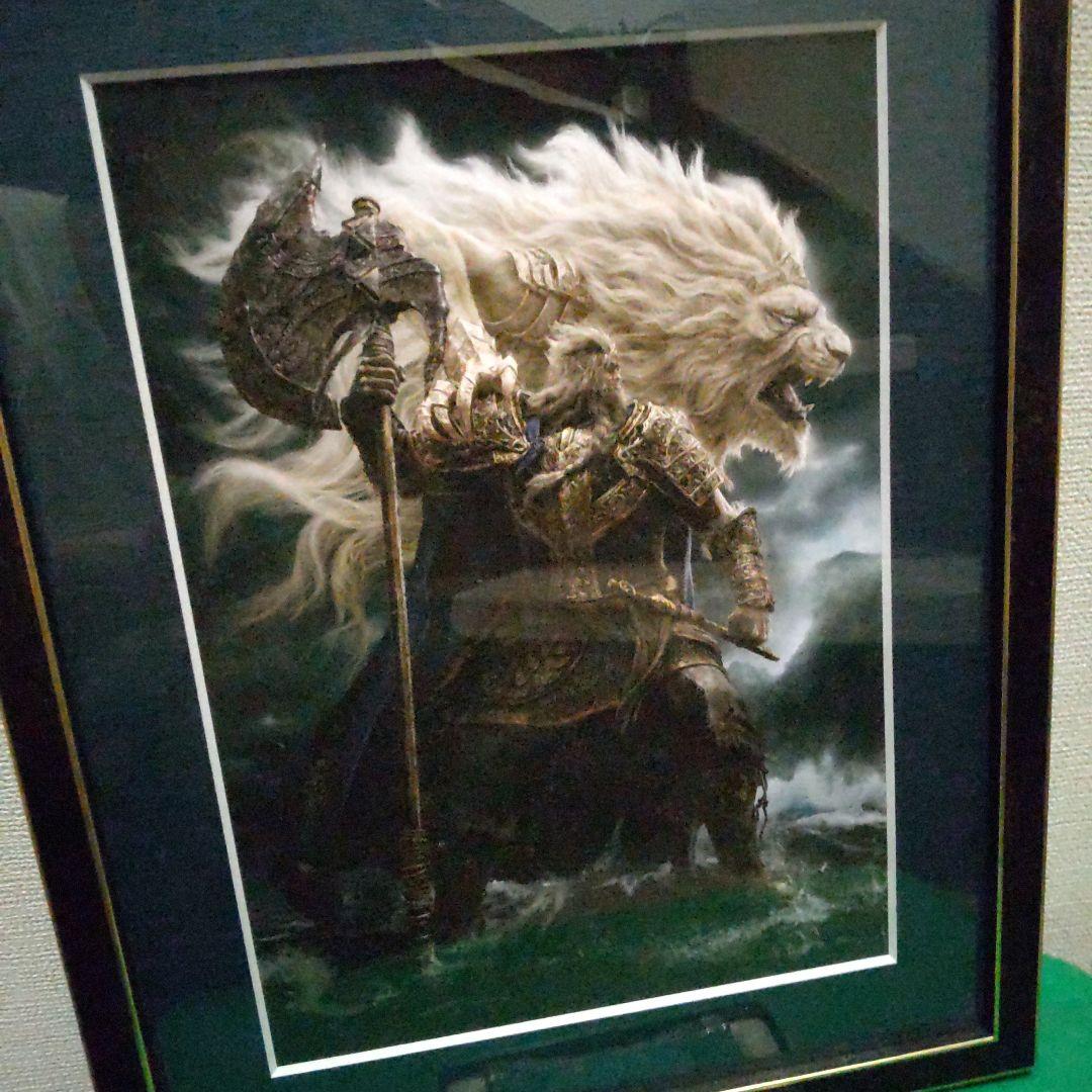ELDEN RING ART BOOK ebten特典　ゴッドフレイ絵画