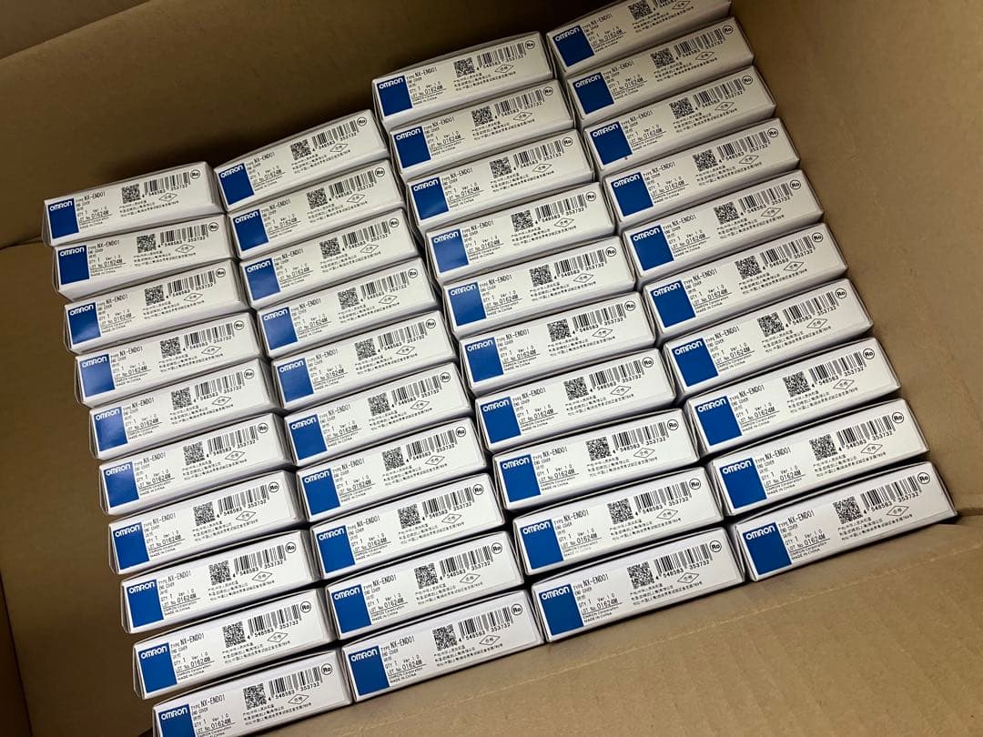 【40個セット】 NX-END01 エンドカバー　OMRON