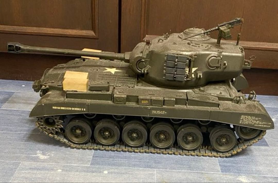 N2178 TAMIYA 1/16 アメリカ戦車 電動ラジコン M26パーシング