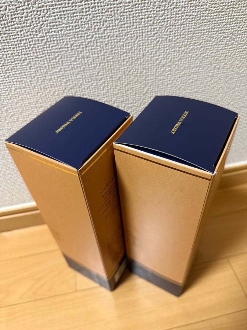 【箱付き】2本×ニッカウヰスキー 余市 10年 700ml