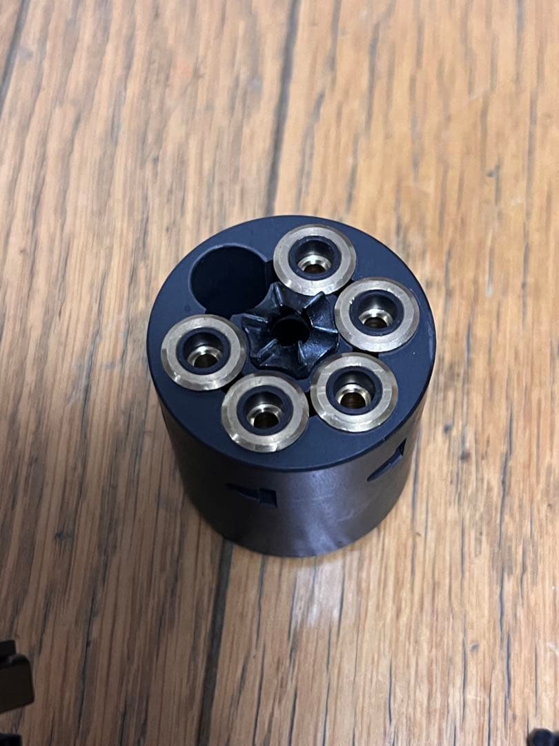 マルシン ガスガン スーパーブラックホーク ブラックパール調グリップ ブラック