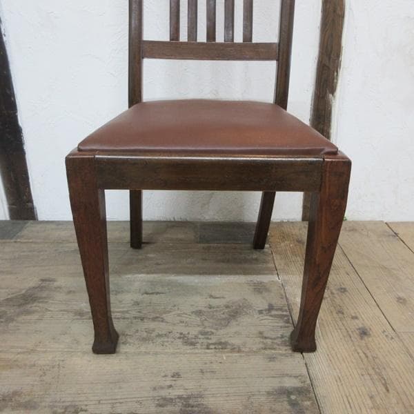 イギリス アンティーク 家具 ダイニングチェア 椅子 イス 英国 4442e