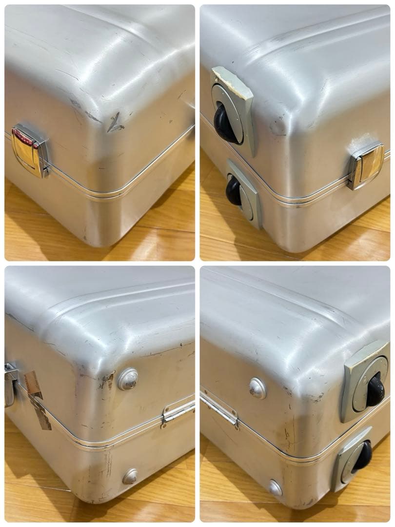 ヴィンテージ　ゼロハリバートン　大型スーツケース 　（鍵難あり）