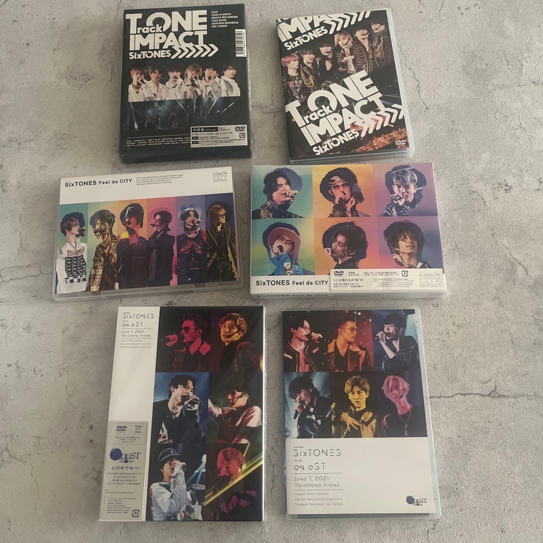 SixTONES ライブDVD まとめて　初回盤　通常盤