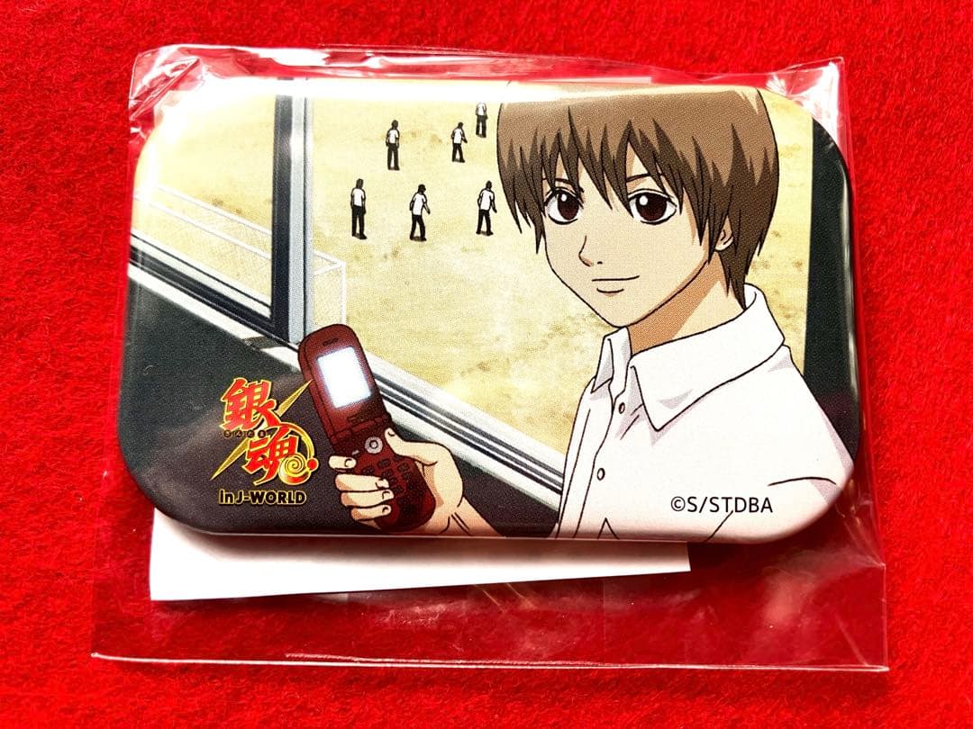 銀魂　J-WORLD 非売品缶バッジ　沖田