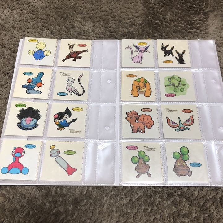 【バラ売り可能】ポケモンパン デコキャラシール