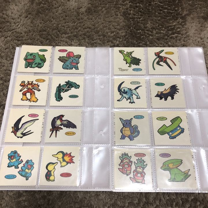 【バラ売り可能】ポケモンパン デコキャラシール