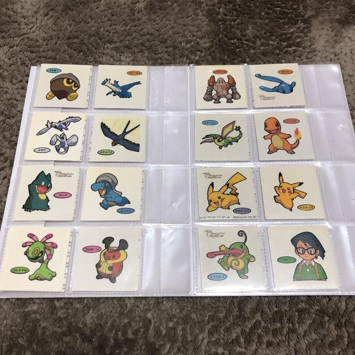 【バラ売り可能】ポケモンパン デコキャラシール