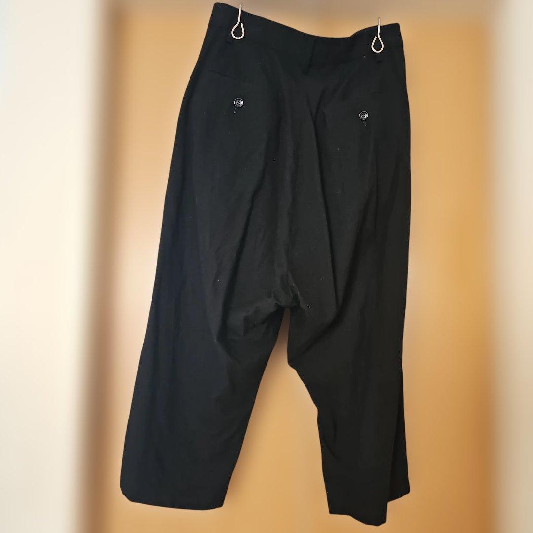 JUNYA WATANABE コム・デ・ギャルソンブラック サルエルパンツ