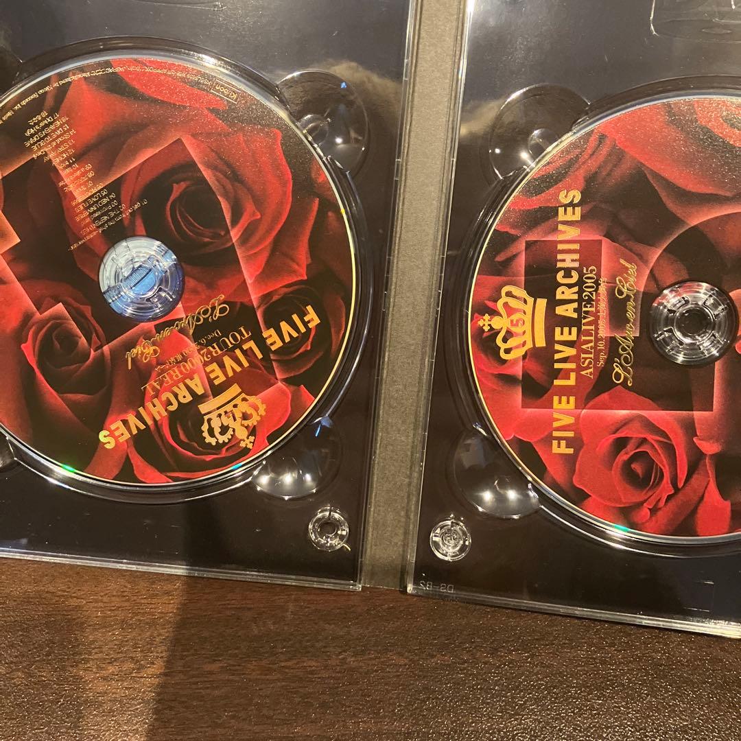 L'Arc～en～Ciel/FIVE LIVE ARCHIVES〈完全生産限定a