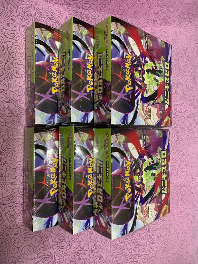 ポケモンカードゲーム ムニキスゼロ シュリンク付き6BOX