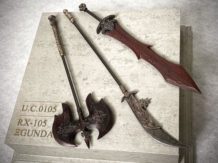 完成品　ダークソウル　黒騎士　武器セット　フィギュア　ガレージキット