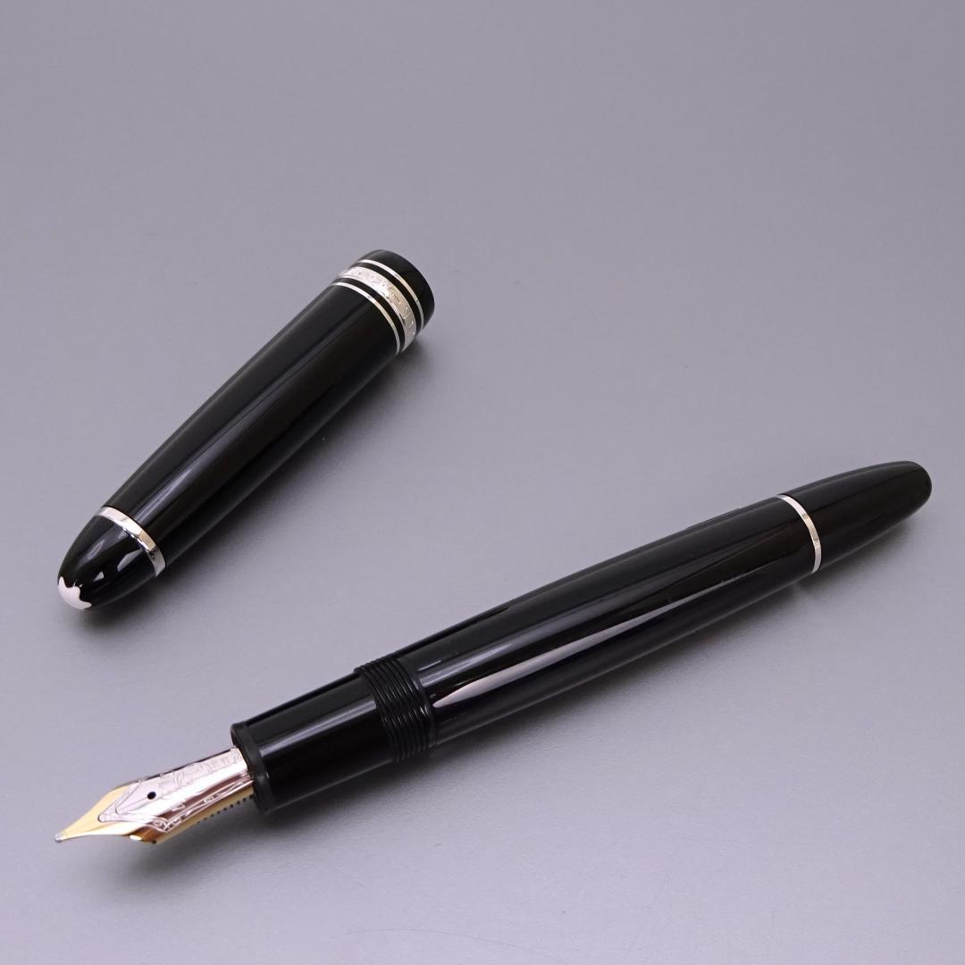 本物美品■モンブラン■万年筆 マイスターシュテュック 太めモデル 14K M