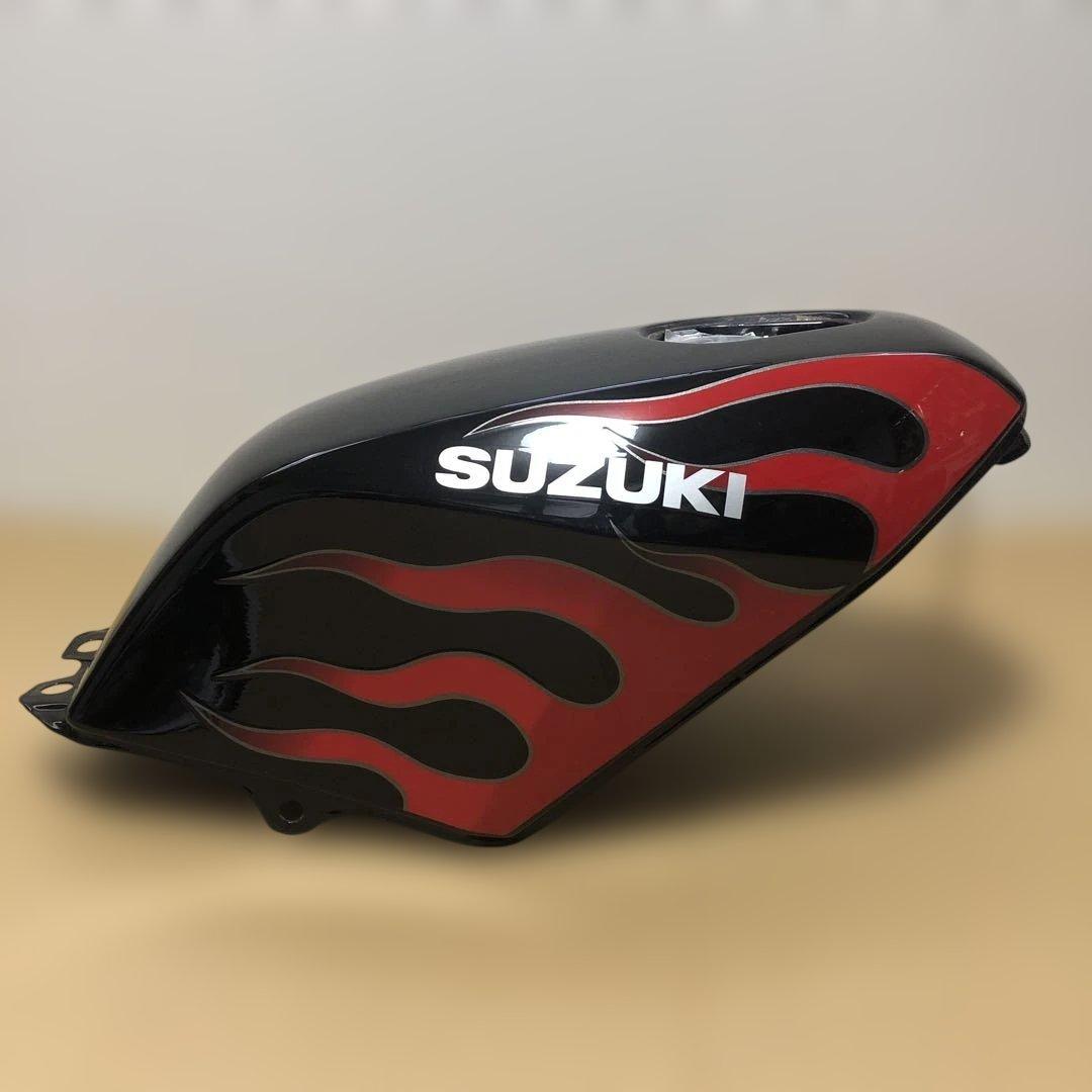 SUZUKI WOLF50 ガソリンタンク　ファイアーパターン　RG50