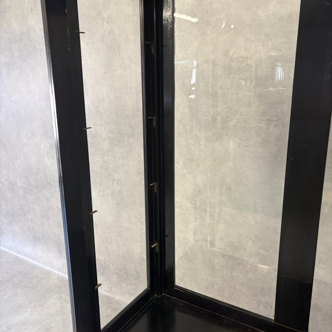 アンティーク　ケビントガラスケース