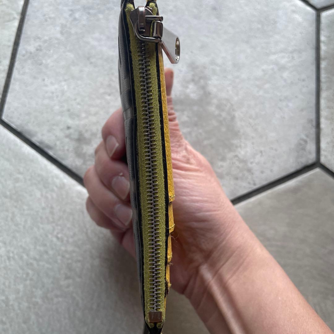 Fendi FFロゴ ケース イエロー