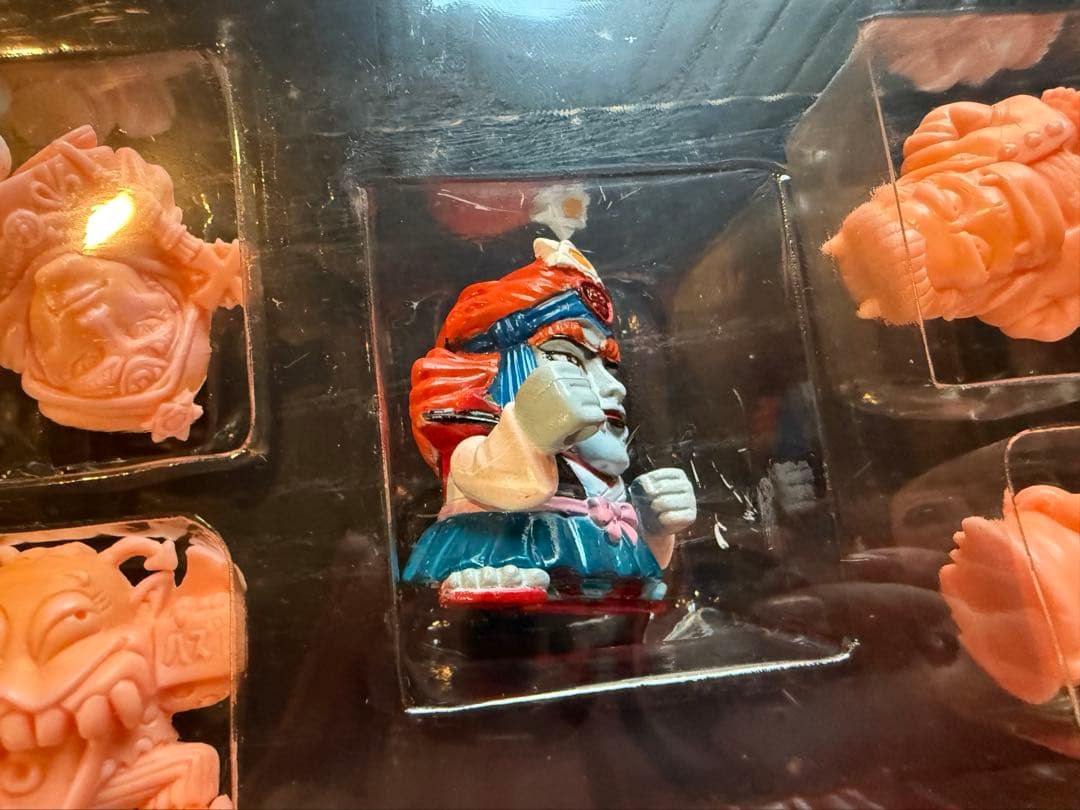 BANDAI 1987年 当時物 DX 怪奇 妖怪消しゴムセット 昭和レトロ 箱