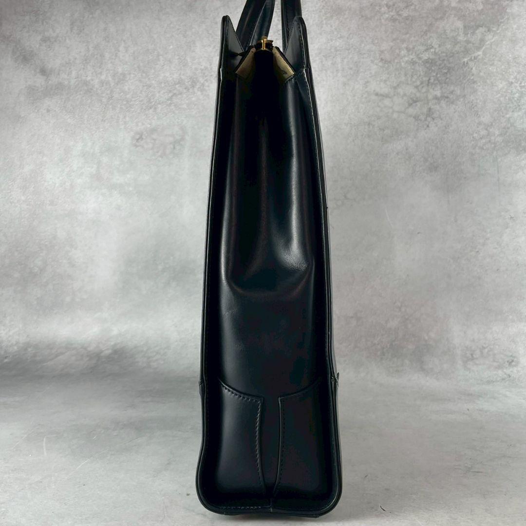 Vivian Westwood　ブラック　レザー　ビジネスバッグ　オーブ