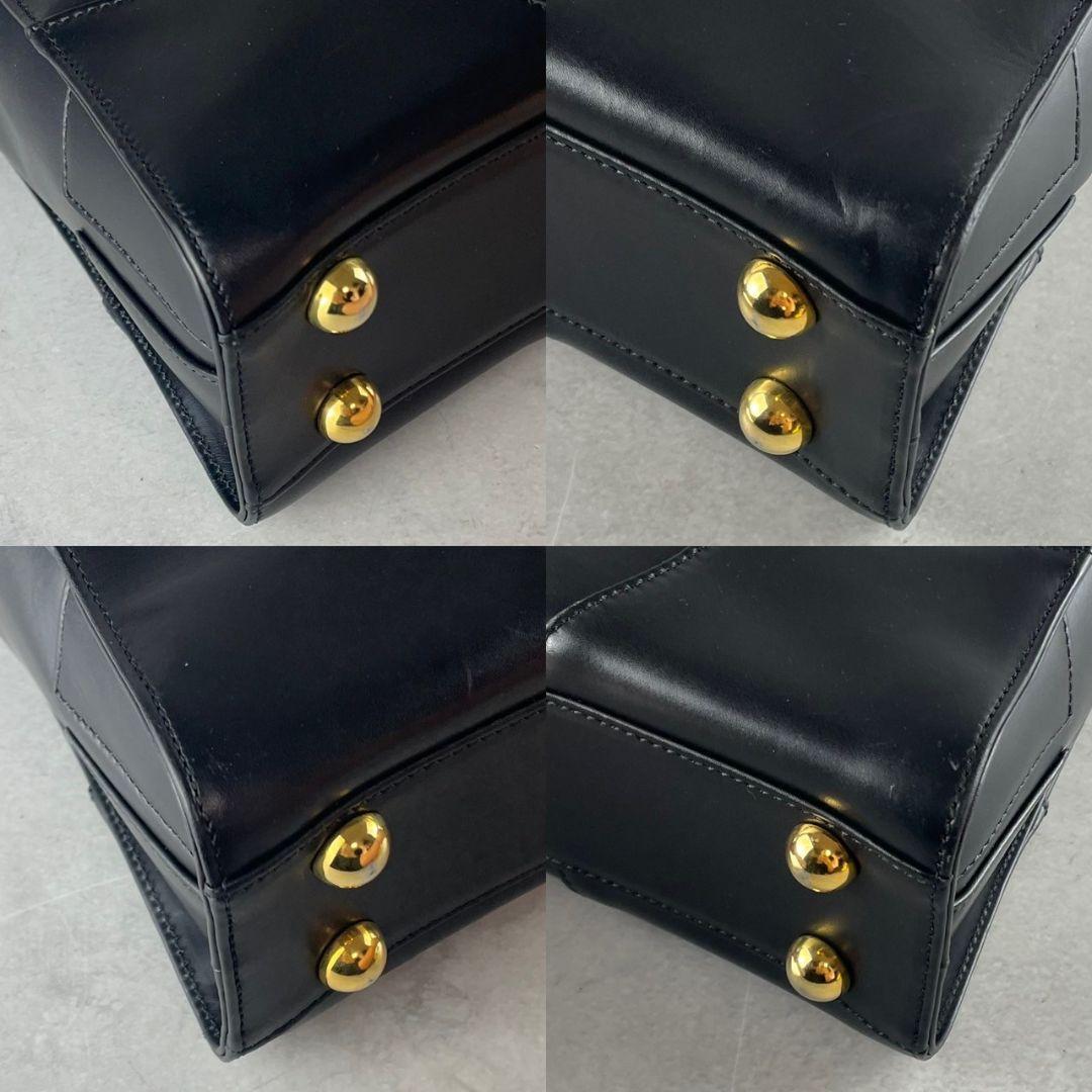 Vivian Westwood　ブラック　レザー　ビジネスバッグ　オーブ