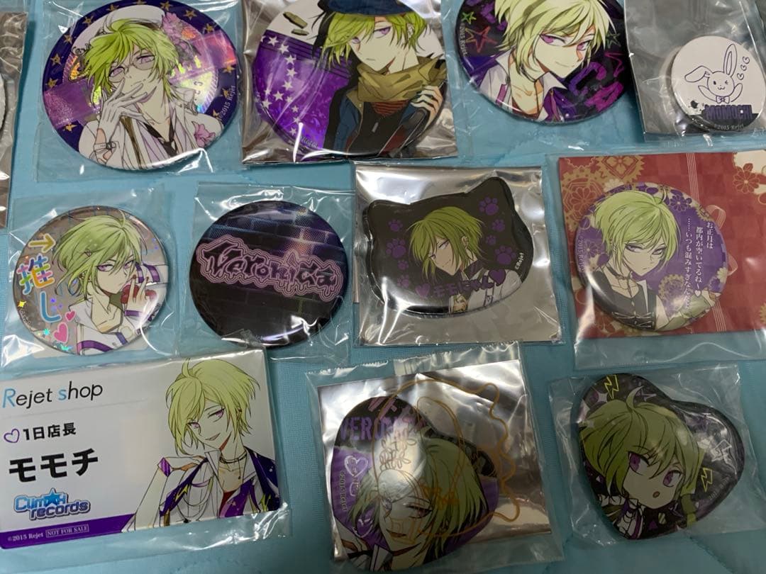 ディアヴォ モモチ 缶バッジ まとめ売り ホロ