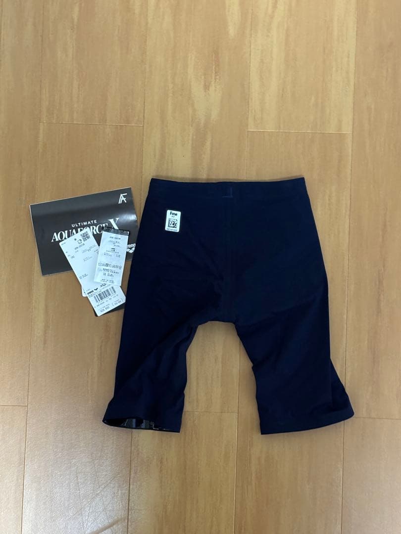 新品未使用arena AQUAFORCE X•MF•SS ネイビー競泳　高速水着