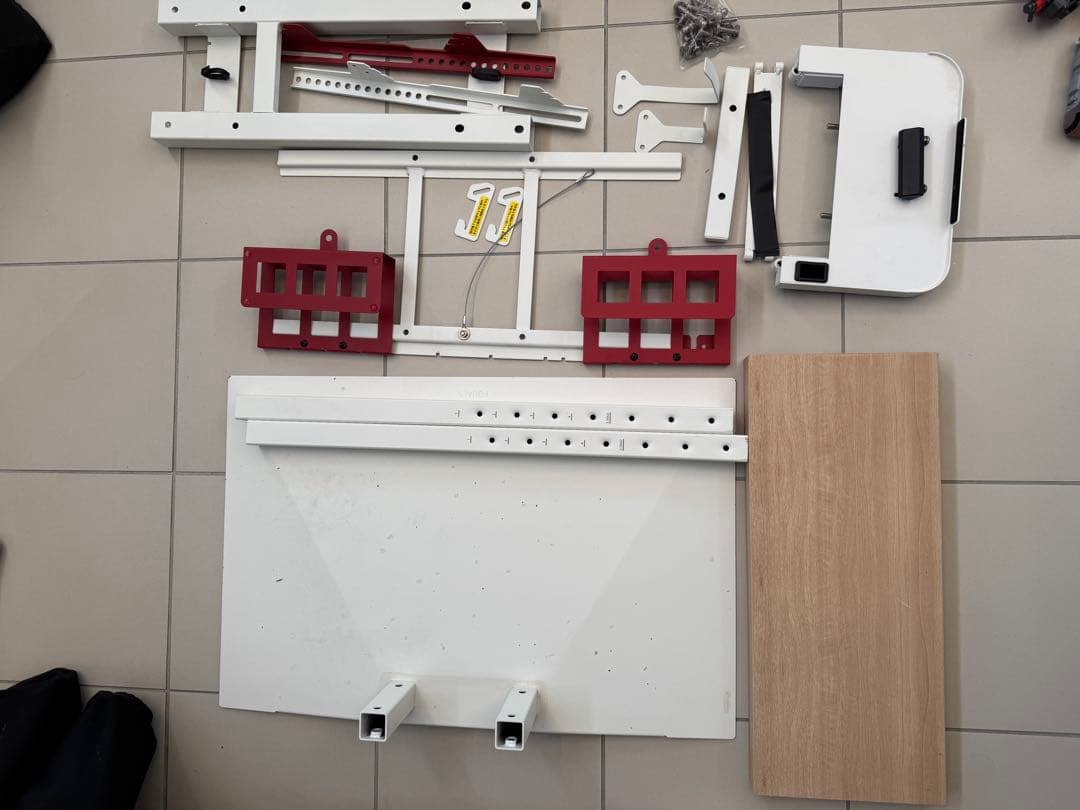 WALL V3 壁寄せテレビスタンド　テレビ台　ロータイプ テレビスタンド　白