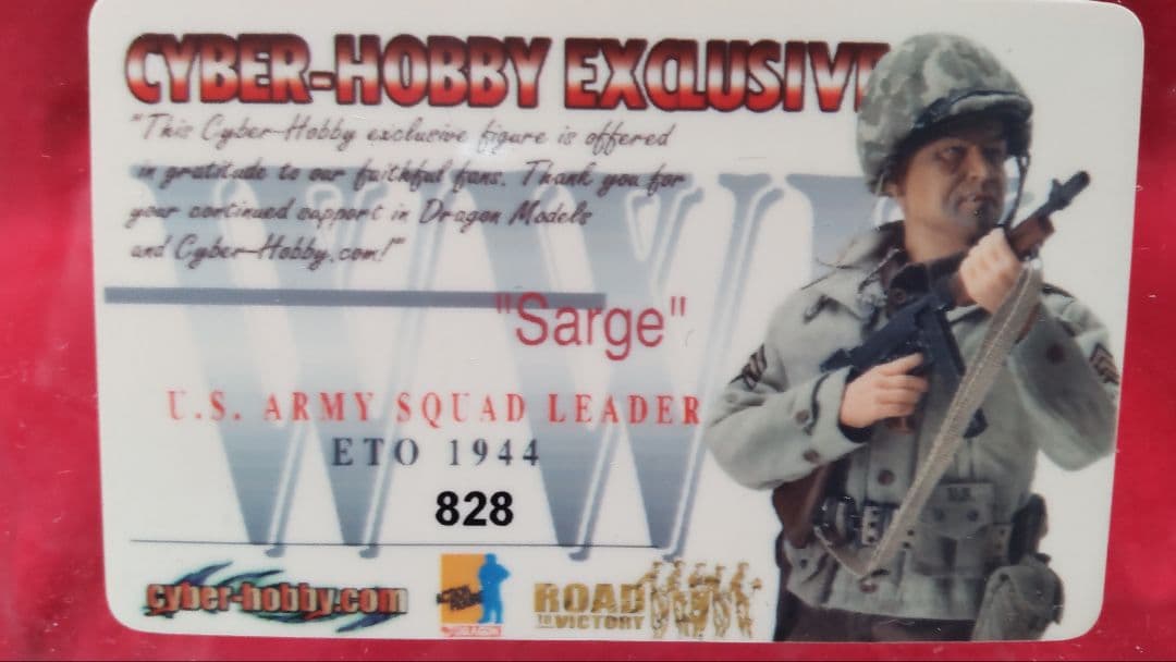 ドラゴンモデルズ製　1/6フィギュア　米陸軍Sarge