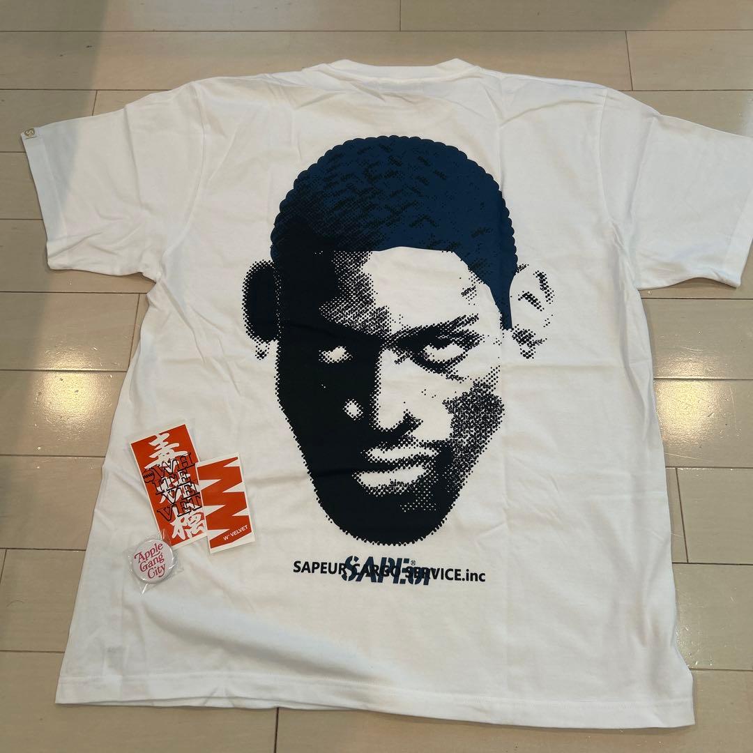 新品 SAPEur CARGO SERVICE Tシャツ　 ロッドマンXL