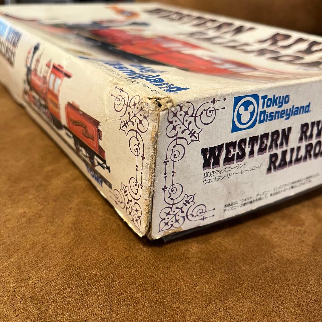 東京ディズニーランド　ウエスタン・リバー・レールロード　プラモデル 1983年