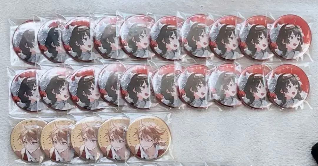 にじさんじ SitR 東京公演 缶バッジ