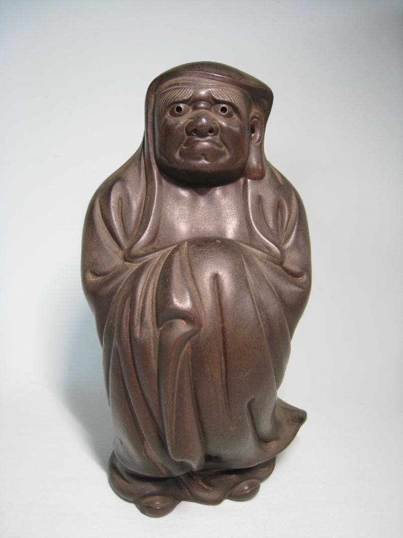 備前焼　　【達磨立像】