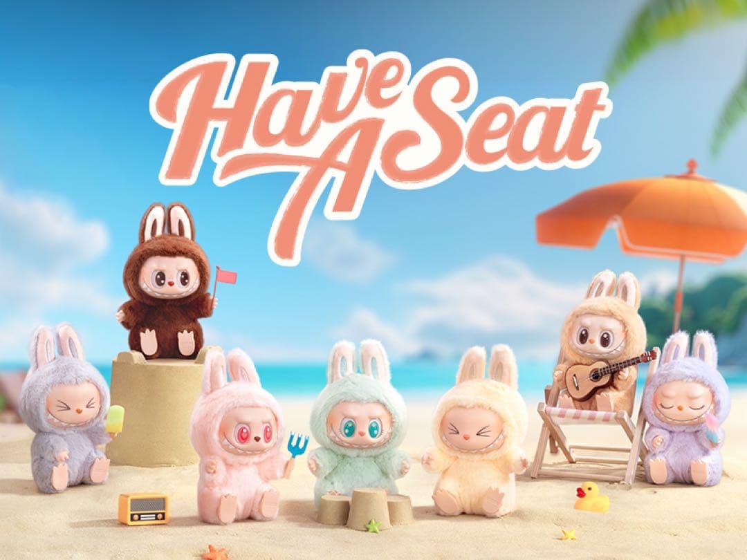 LABUBU Have A Seat x マカロン POPMART 2set