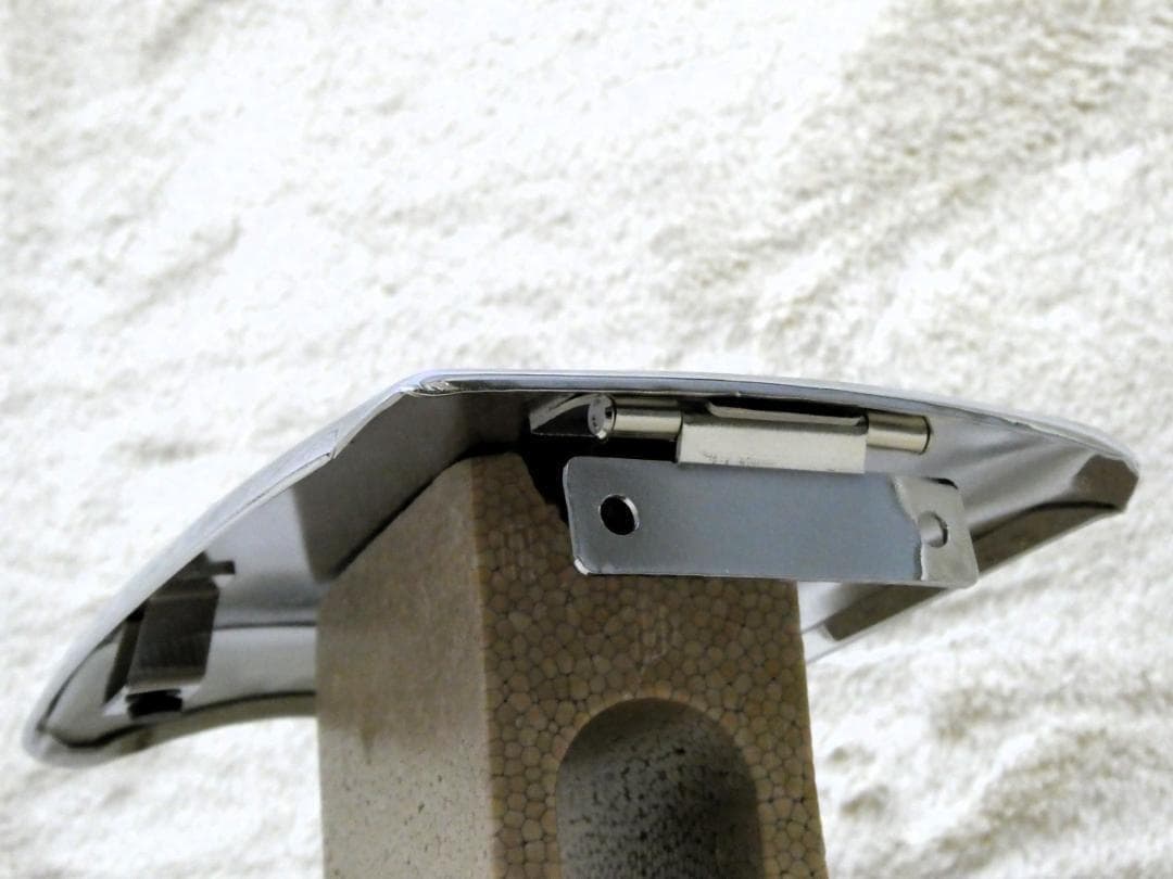 ★ホーク タンク 蓋 角タンク用　メッキ/タンクカバーCB250T CB400T