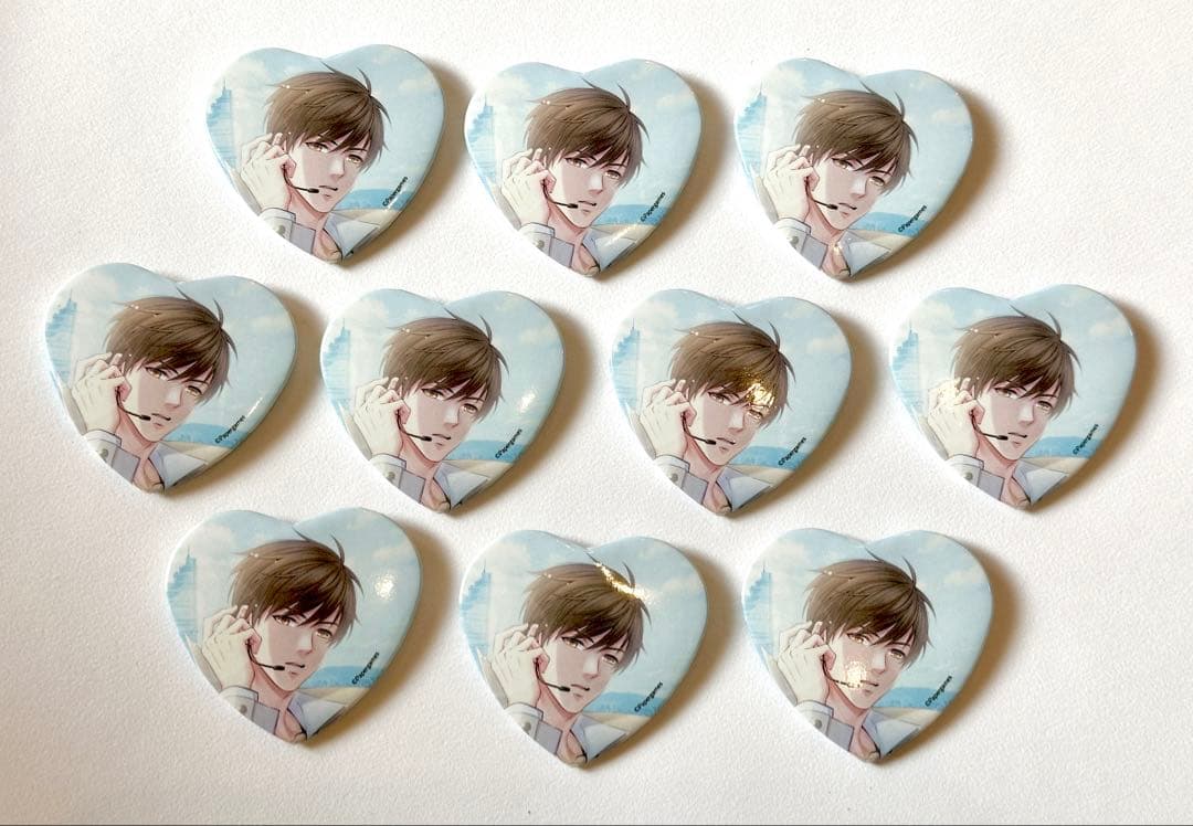 恋とプロデューサー ハク 缶バッジ